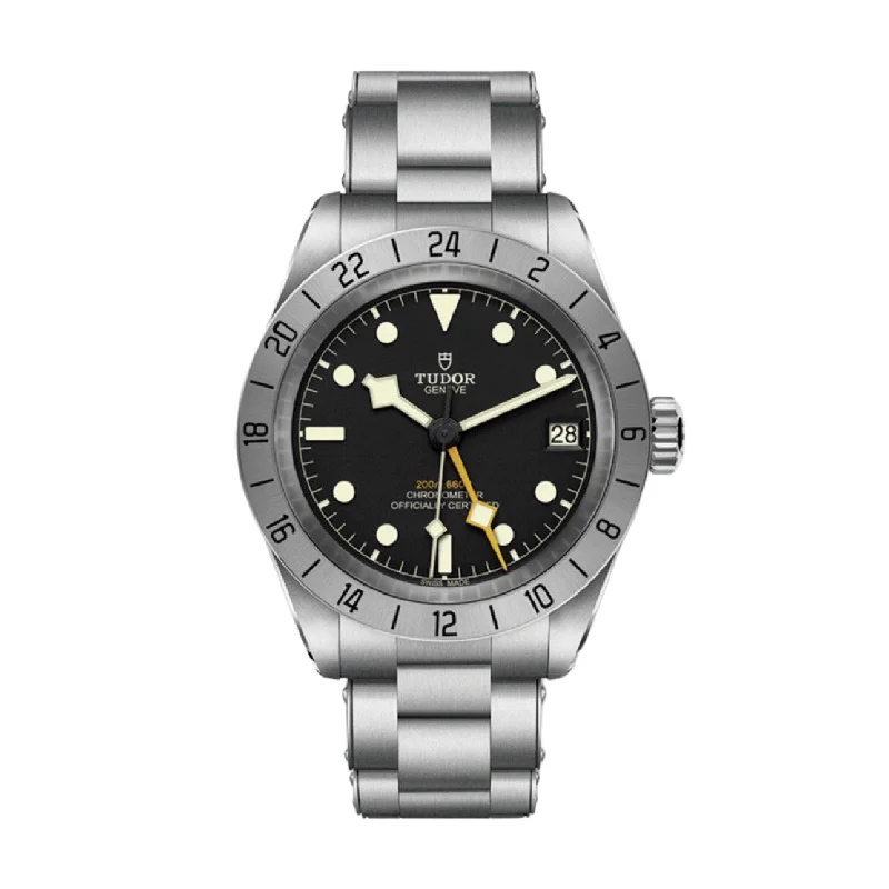 Tudor Pelagos Automatic watches -Tudor Black Bay Pro 39mm | Riveted steel bracelet | Black dial | Men's Watch M79470-0001