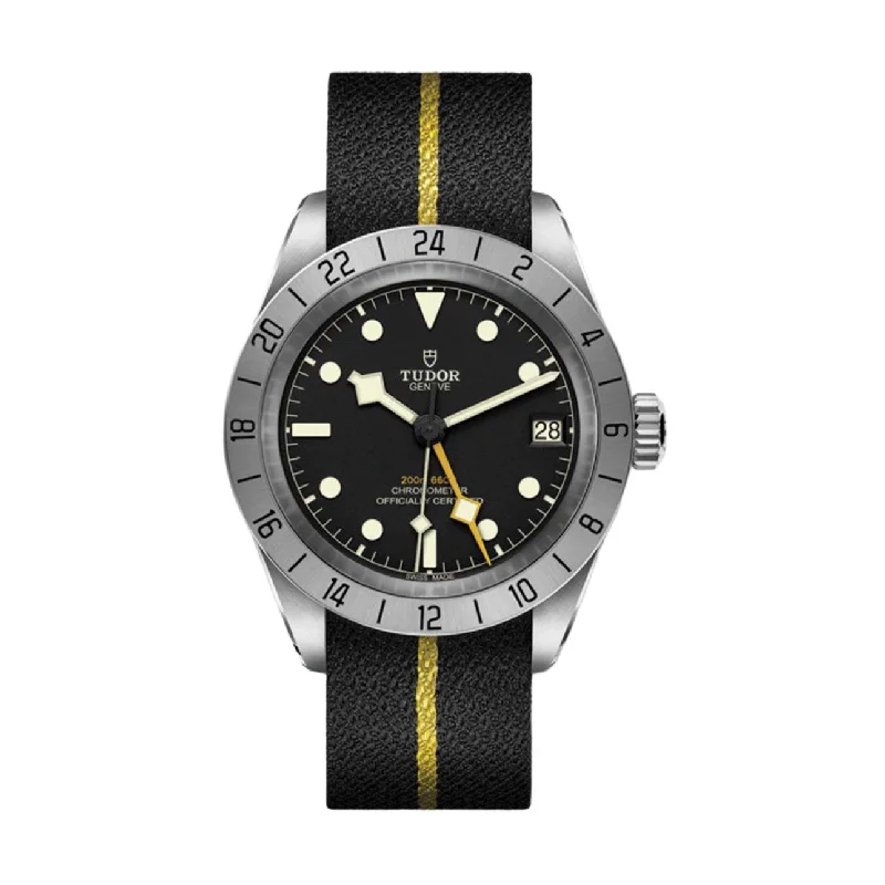 Tudor Black Bay GMT watches -Tudor Black Bay Pro 39mm | fabric strap bracelet | Black dial | Men's Watch M79470-0002